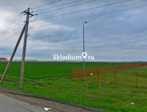 Вид территории. Сухой склад (+18) Склад Краснодарский край, Краснодар, п Индустриальный , 45 000 м2 фото 3